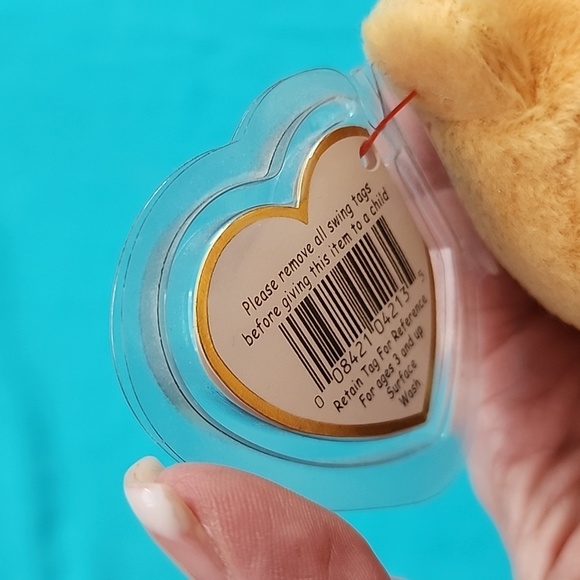 BNWT Hope Beanie Baby Bear Retired with Tag Errors - Picture 9 of 13